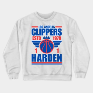 Los Angeles Clippers Harden 1 Basketball Retro Crewneck Sweatshirt